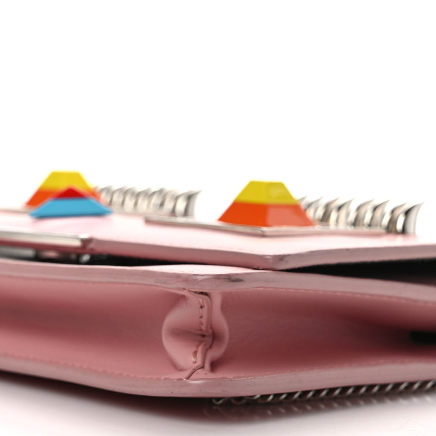 Vitello Century Hypnoteyes Tube Wallet On Chain Bubblegum