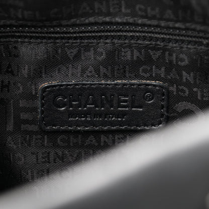 Chanel Lambskin Square Stitched Large Tote Black 6 of 12