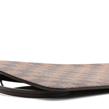 Louis Vuitton Damier Ebene Neverfull MM GM Pochette Rose Ballerine 5 of 6