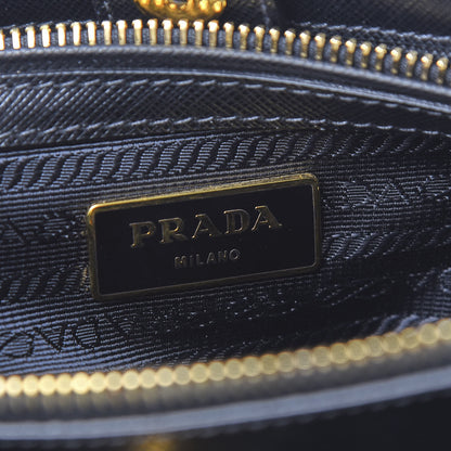 Prada Saffiano Lux Medium Tote Black 6 of 10