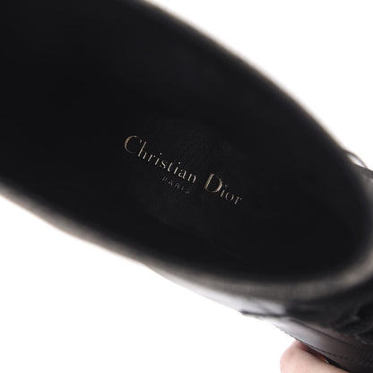 Christian Dior Calfskin Technical Fabric D-Major Ankle Boots 39 Black Taupe 7 of 10