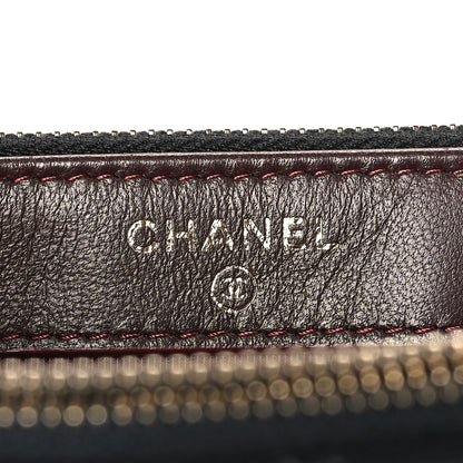 Chanel Lambskin Quilted Small Clutch With Chain Black 6 of 10