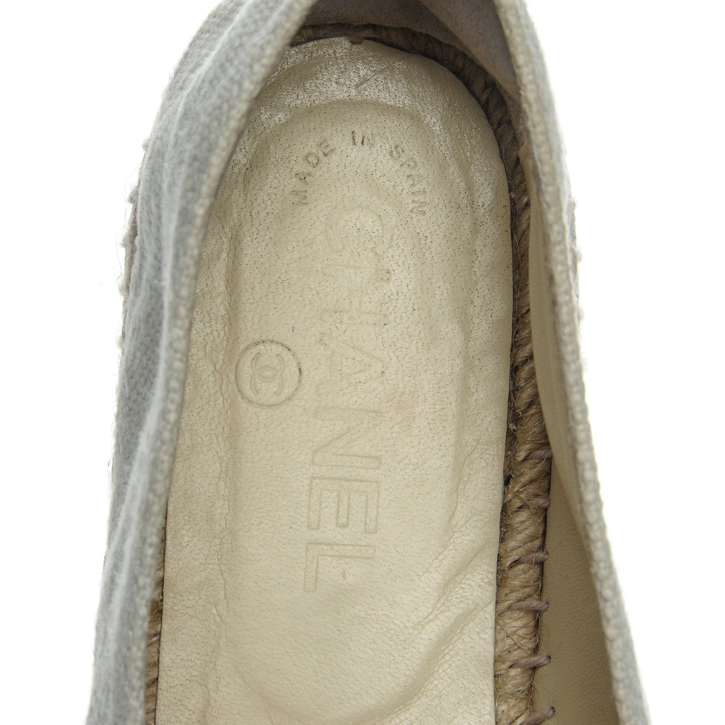 Toile CC Espadrilles 37 Beige Black