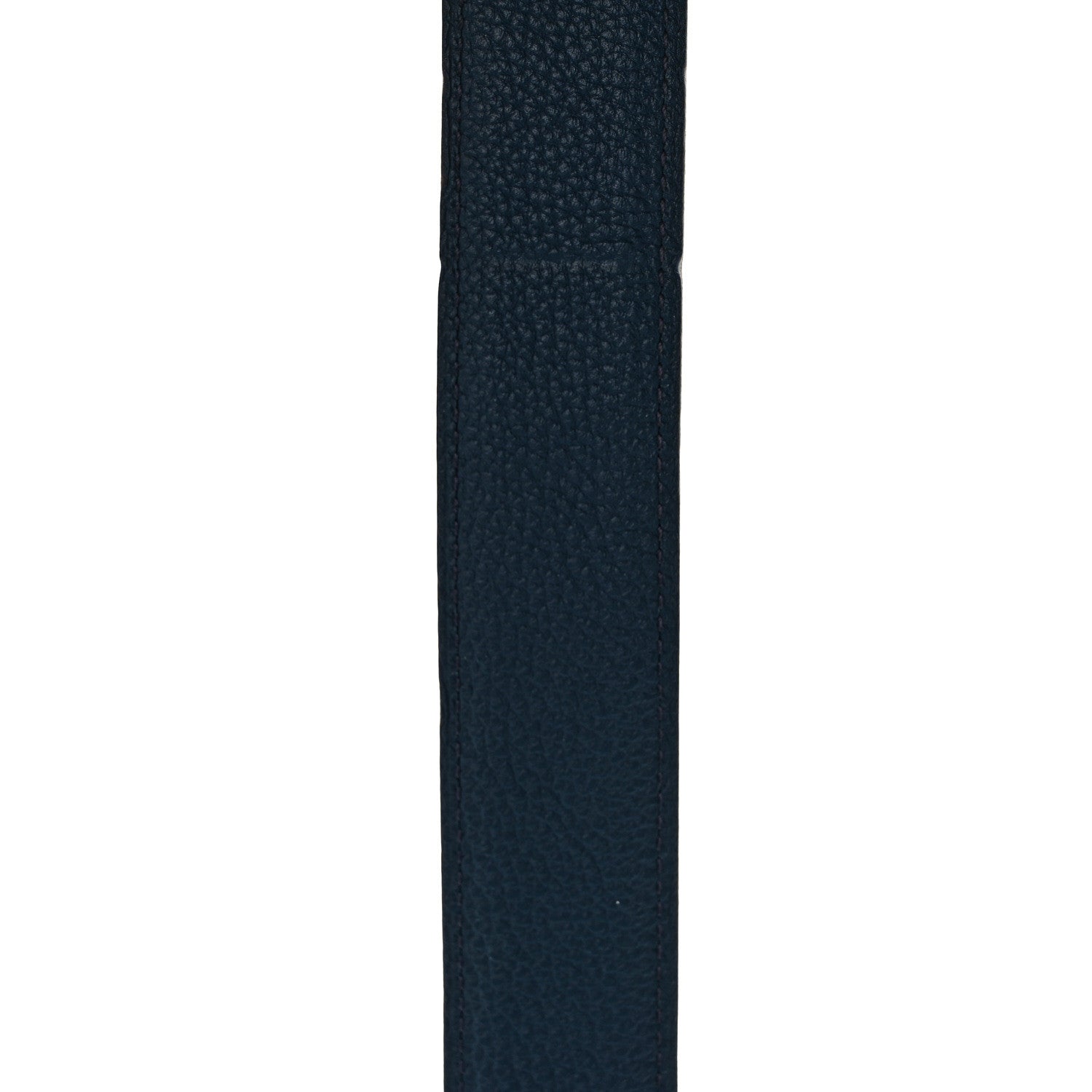 Hermes Box Togo 32mm Martelee H Belt 95 38 Black Bleu De Prusse 5 of 5