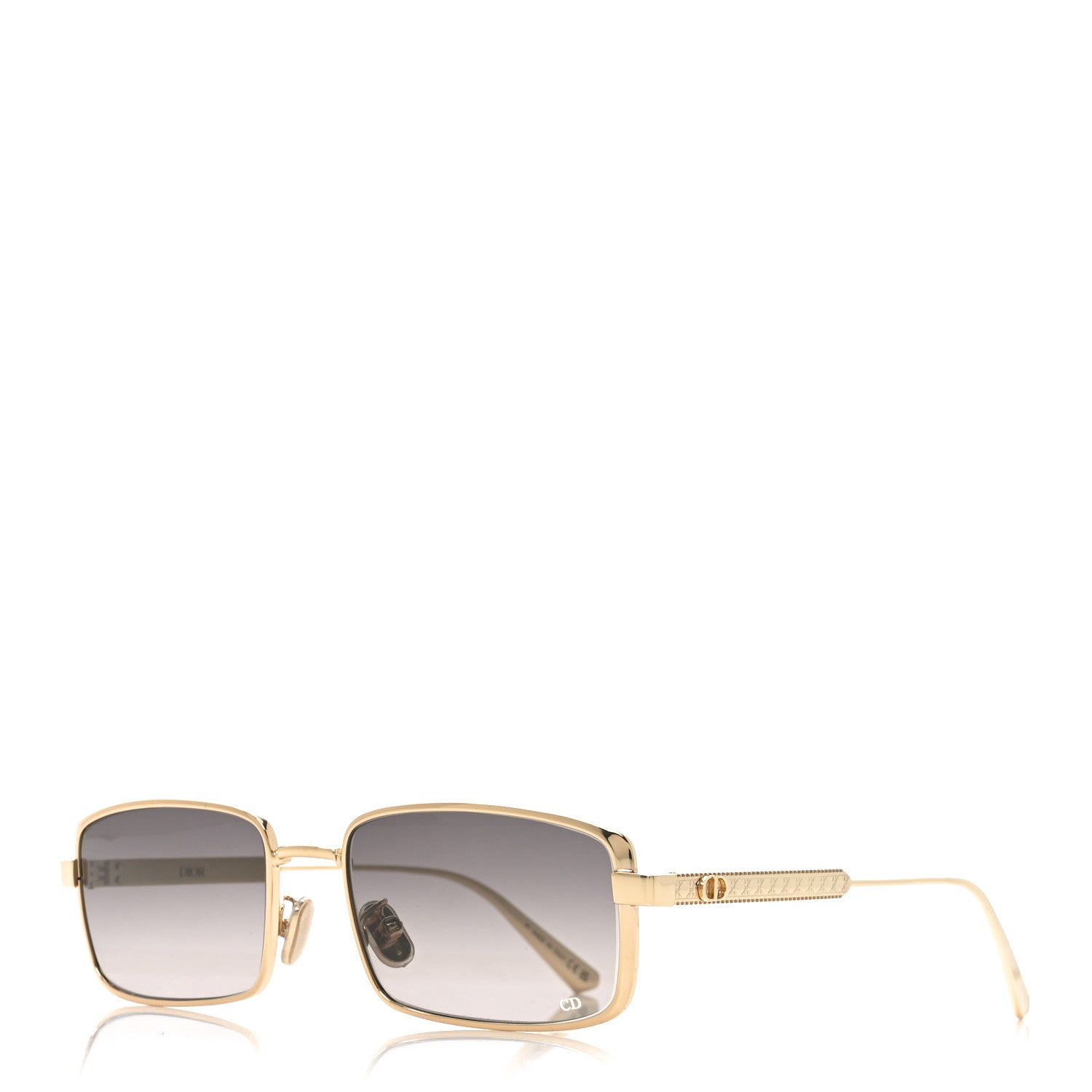 Christian Dior DiorCannage S2U Metal Sunglasses Gold 1 of 7