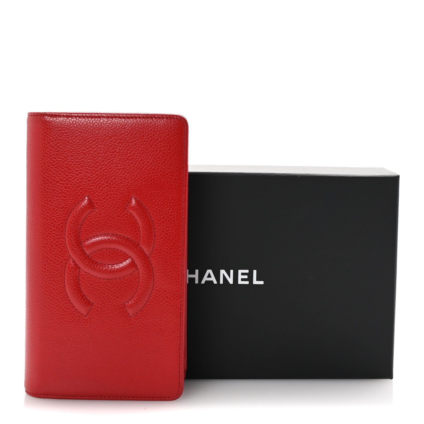 Caviar Timeless CC Yen Wallet Red