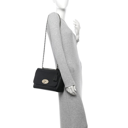 Mulberry Glossy Goatskin Medium Lily Black 2 of 11