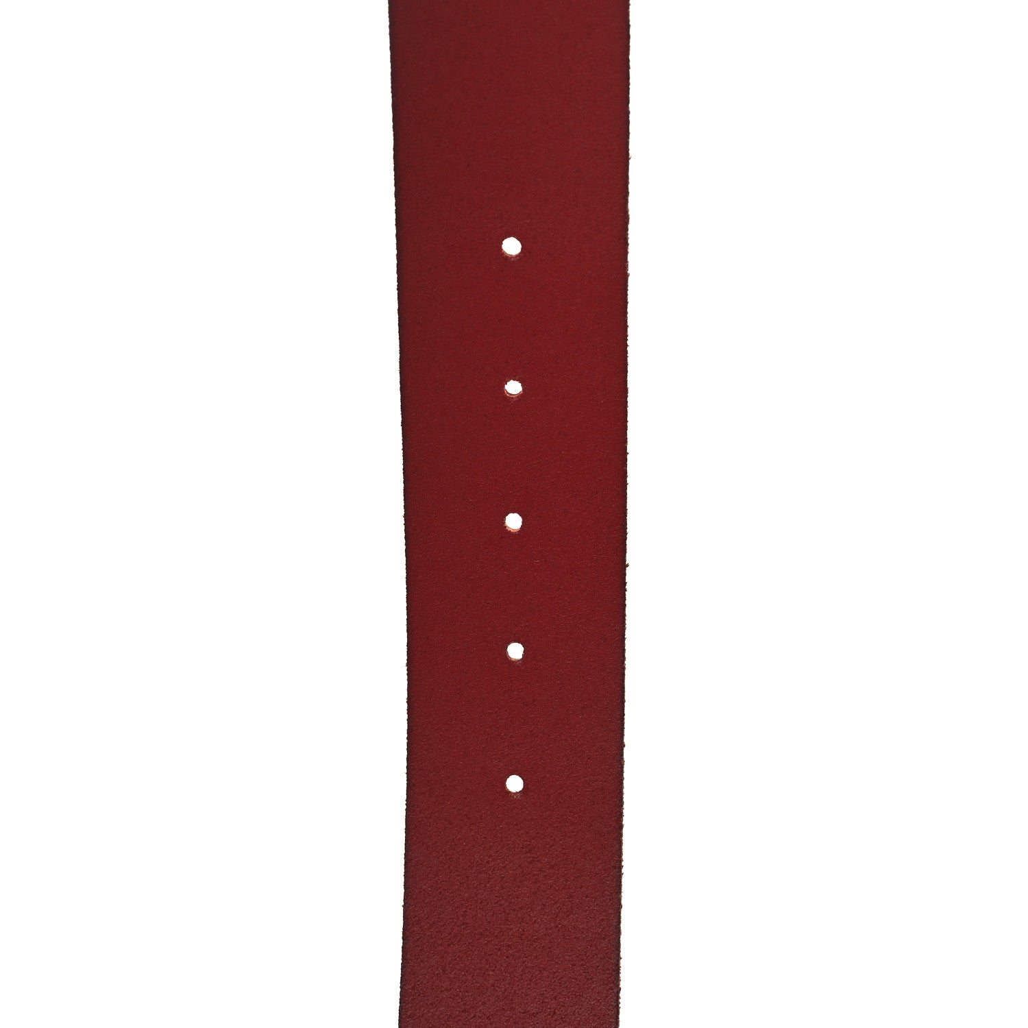 Gucci Cuoio Tusk Lavato Pearl Double G 40mm Belt 110 44 Romantic Cerise Cream 5 of 8