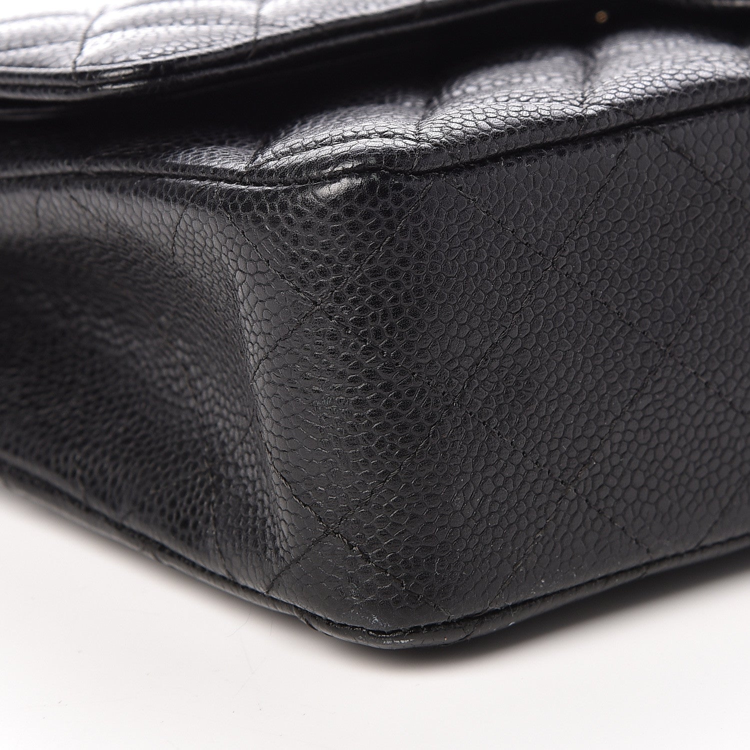 Chanel Caviar Quilted Medium Double Flap Black 11 of 11