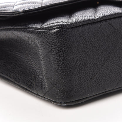 Chanel Caviar Quilted Medium Double Flap Black 11 of 11