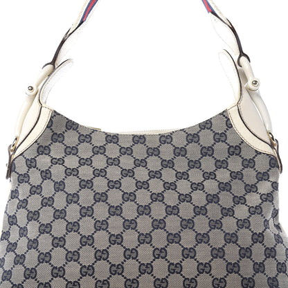 Gucci Monogram Creole Hobo Ivory 12 of 12