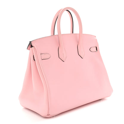 Hermes Swift Birkin 25 Rose Sakura 3 of 10