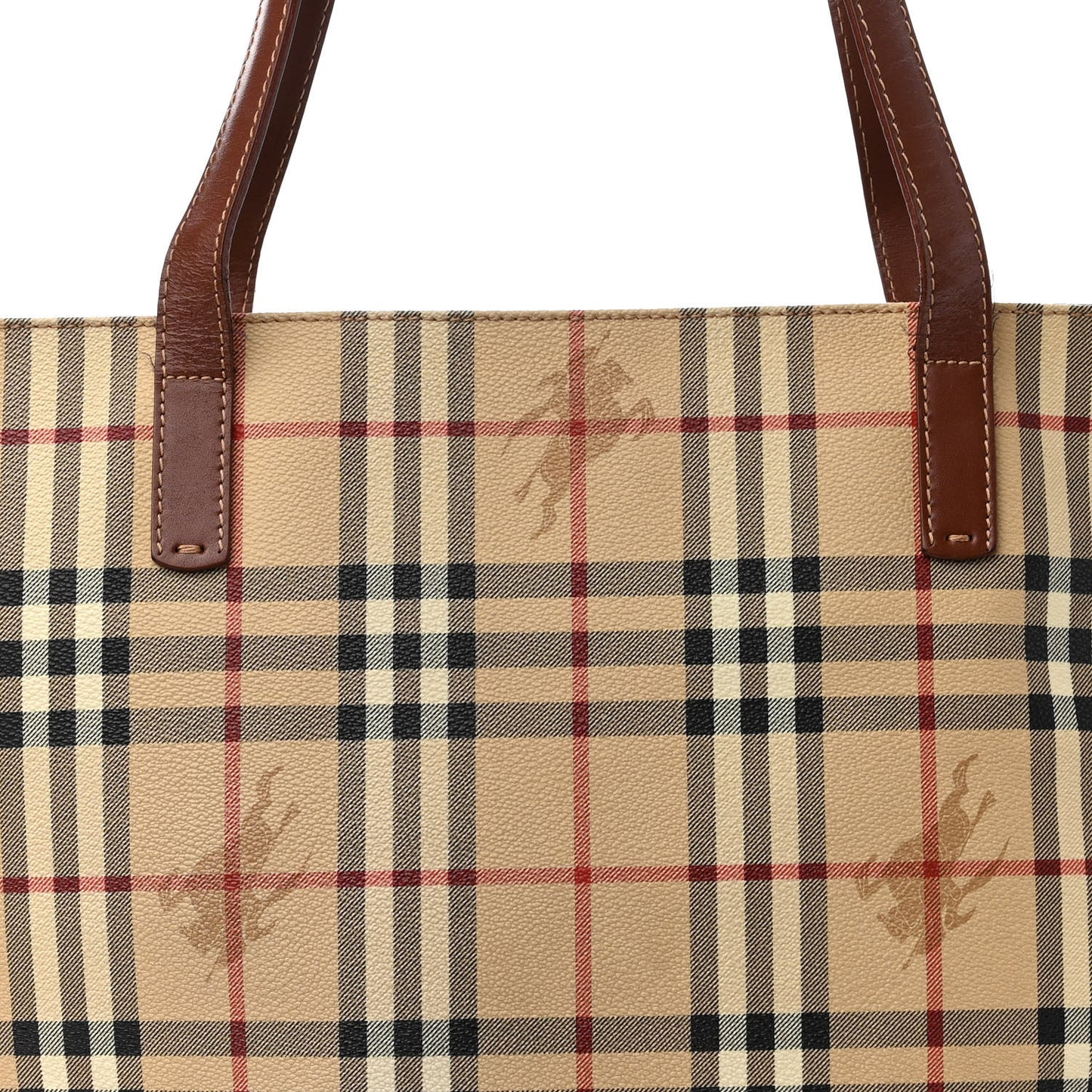 Haymarket Check Tote Brown