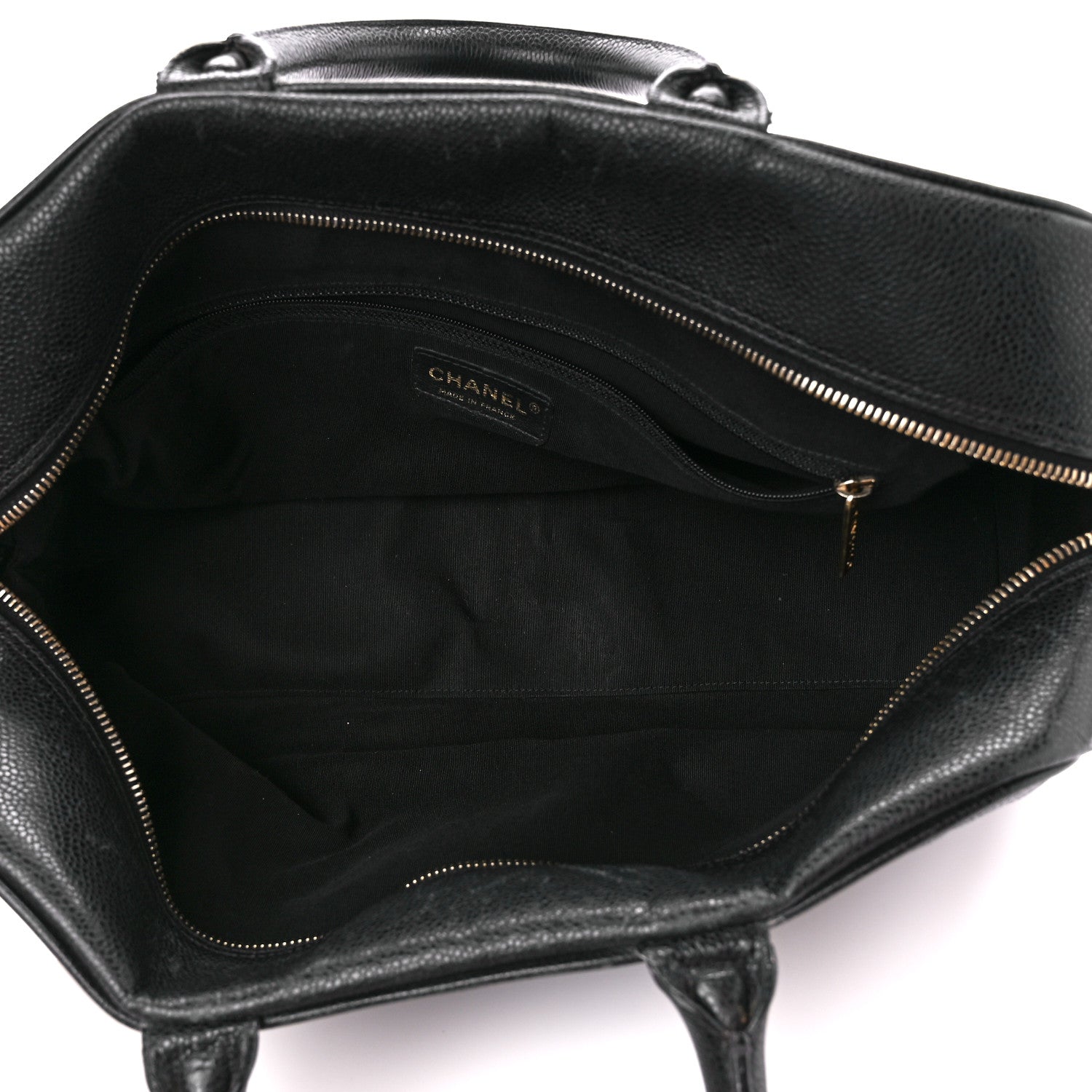 Chanel Caviar Quilted Large Bowler Black 5 of 14