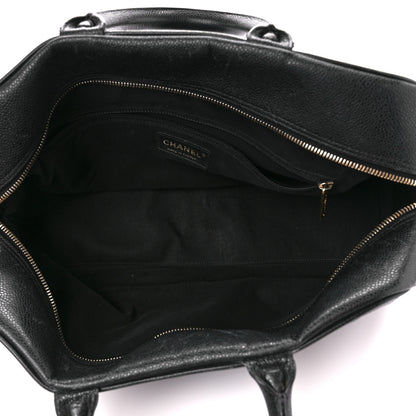 Chanel Caviar Quilted Large Bowler Black 5 of 14