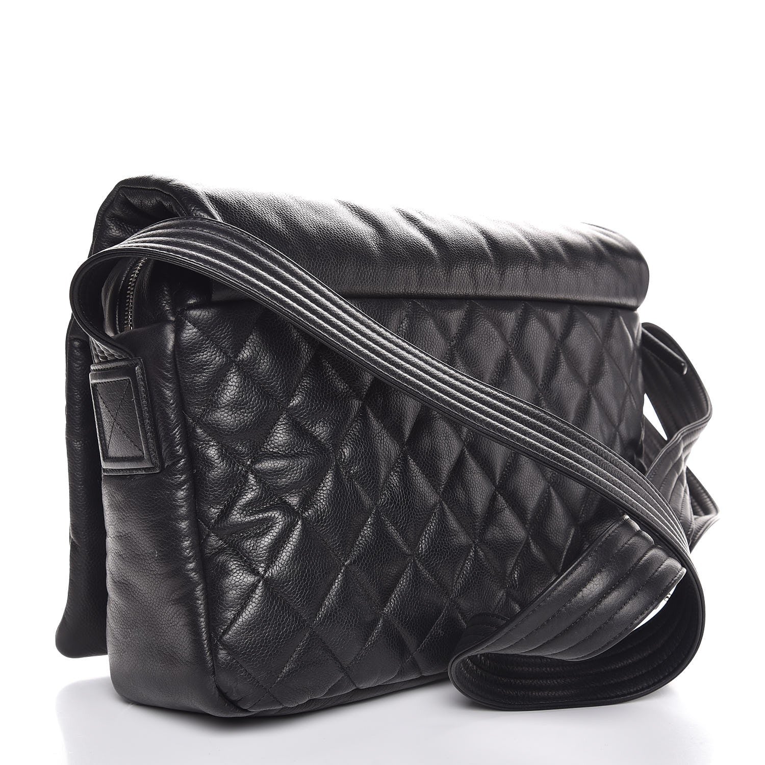 Chanel Caviar Quilted Coco Cocoon Messenger Black 3 of 7