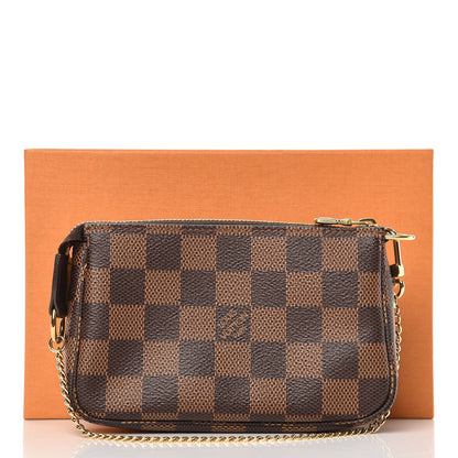 Louis Vuitton Damier Ebene Mini Pochette Accessories 8 of 8
