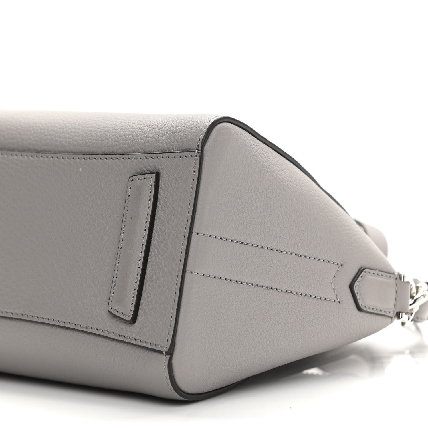 Givenchy Sugar Goatskin Mini Antigona Pearl Grey 10 of 11