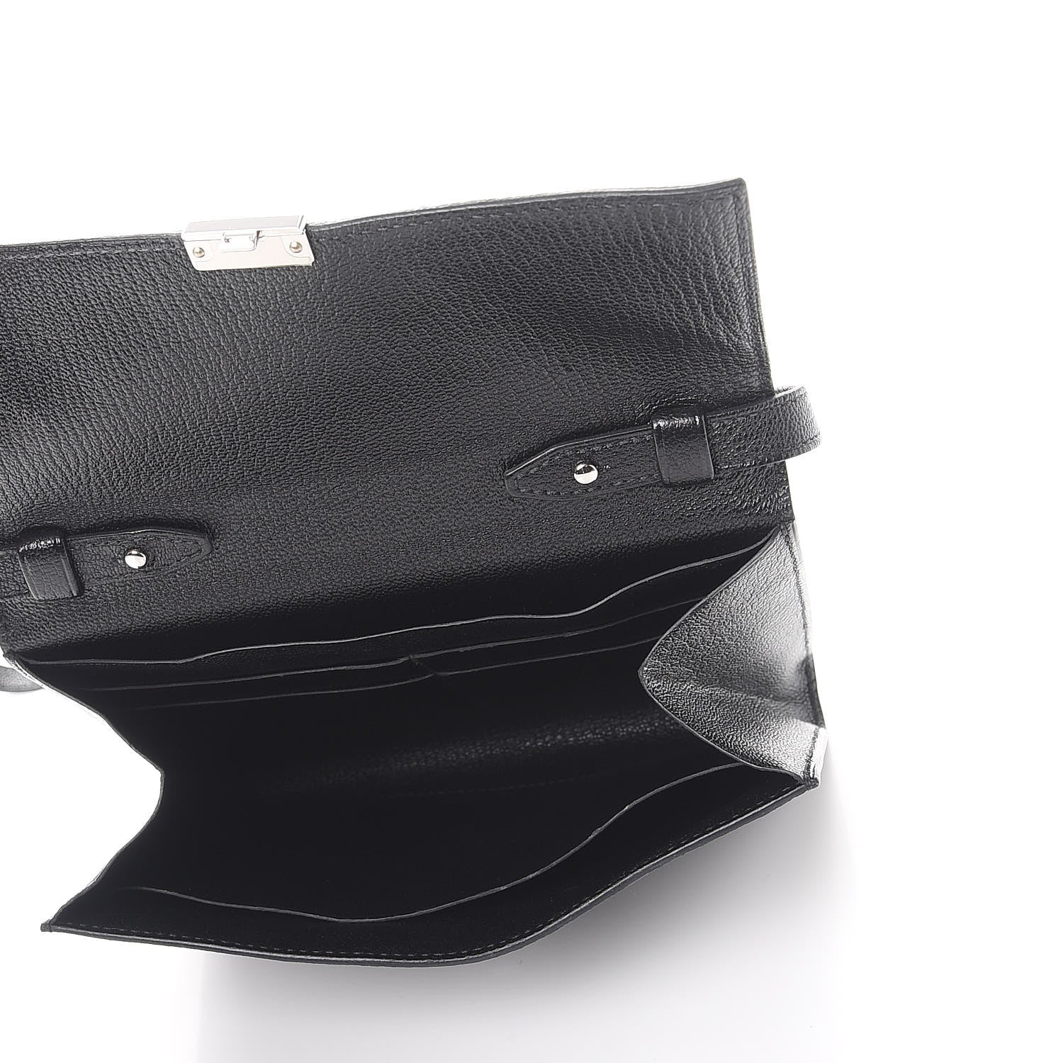 Hermes Chevre Mysore Clic 16 Wallet Black 5 of 10