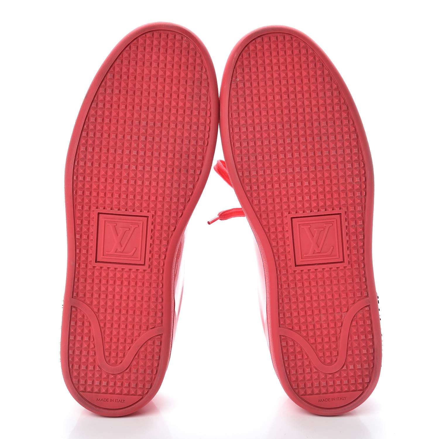 Louis Vuitton Patent Calfskin Frontrow Sneakers 36 Framboise 7 of 17