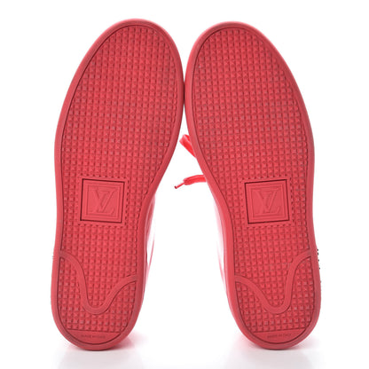 Louis Vuitton Patent Calfskin Frontrow Sneakers 36 Framboise 7 of 17
