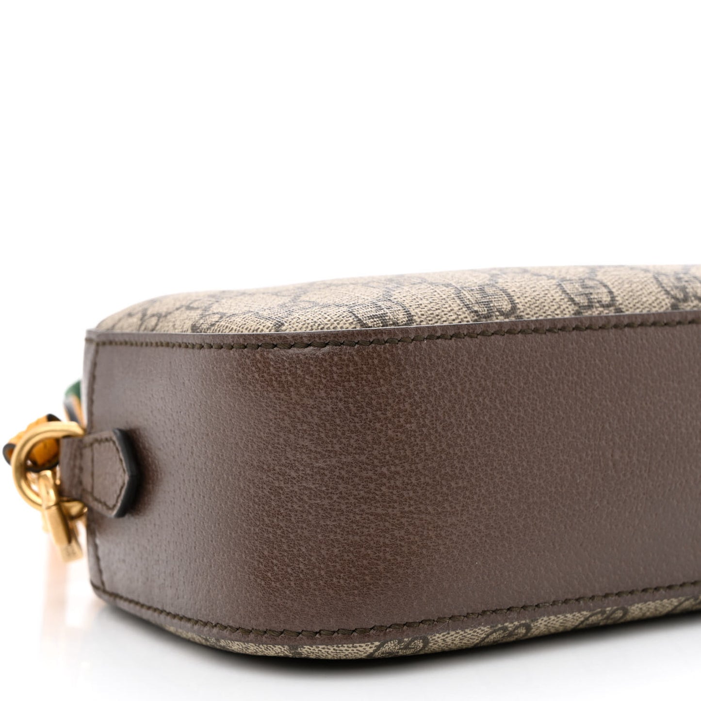 GG Supreme Monogram Web Neo Vintage Shoulder Bag Beige New Acero Crop