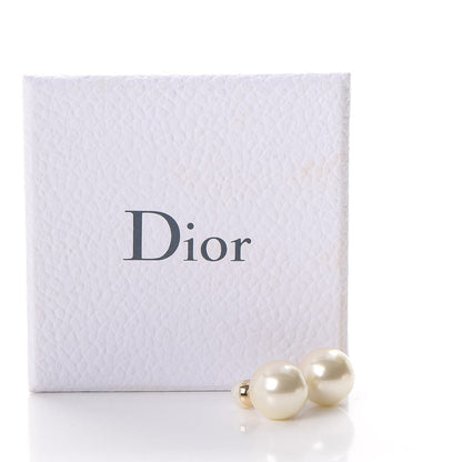 Christian Dior Pearl Mise En Dior Tribal Earrings 5 of 5