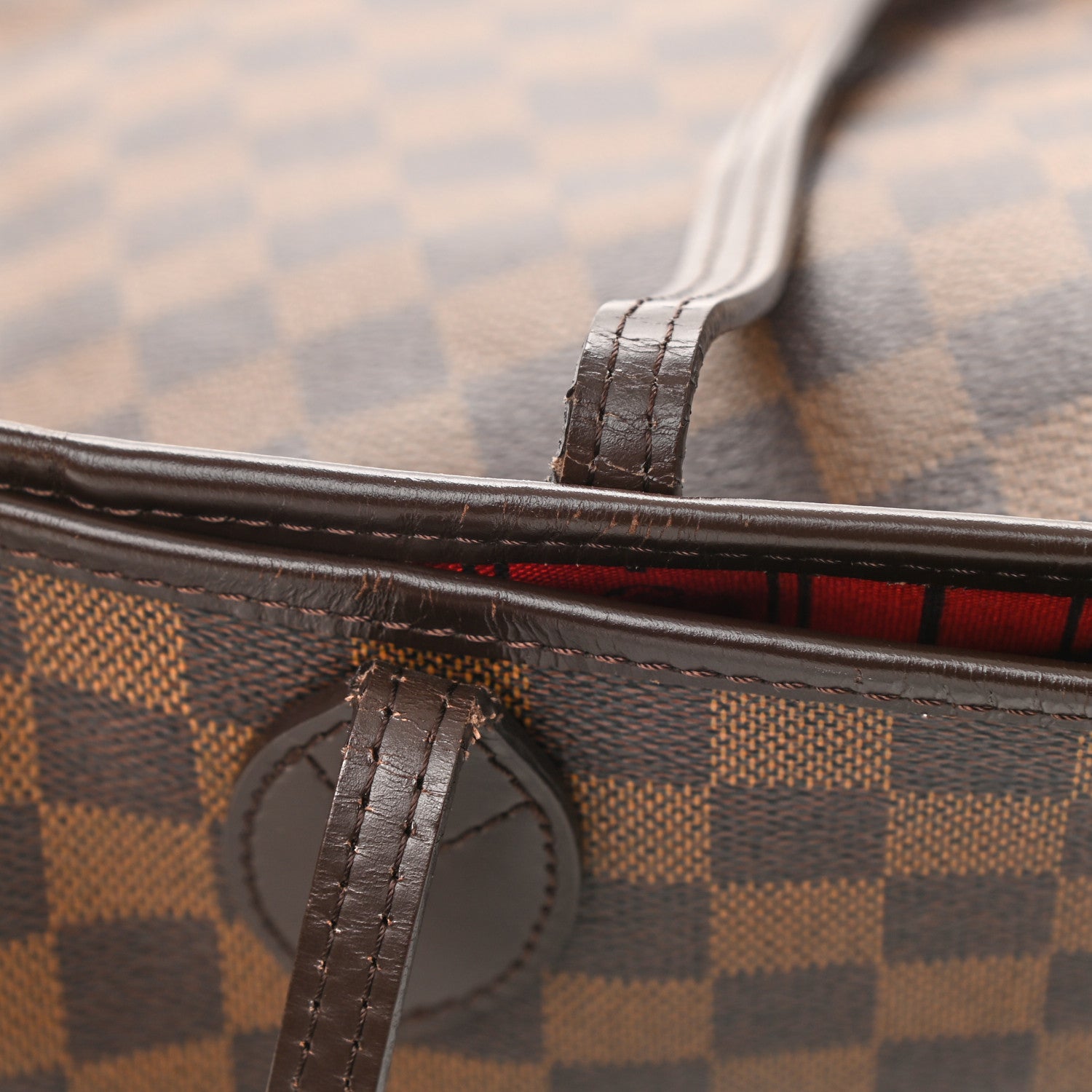 Louis Vuitton Damier Ebene Neverfull MM 10 of 10