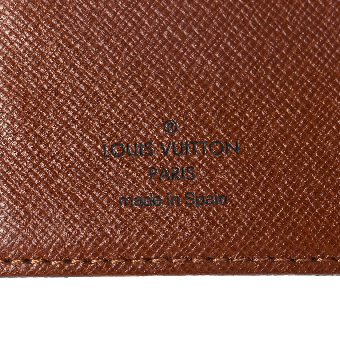 Monogram Small Ring Agenda Cover
