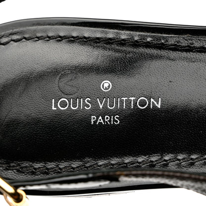 Louis Vuitton Patent Monogram Cherie Slingback Ballerina Flats 37 7 of 11