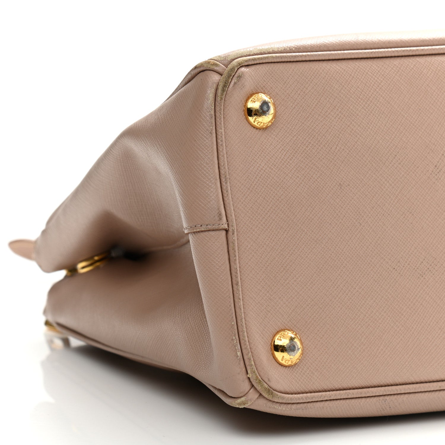 Prada Saffiano Small Galleria Double Zip Tote Cammeo 8 of 15