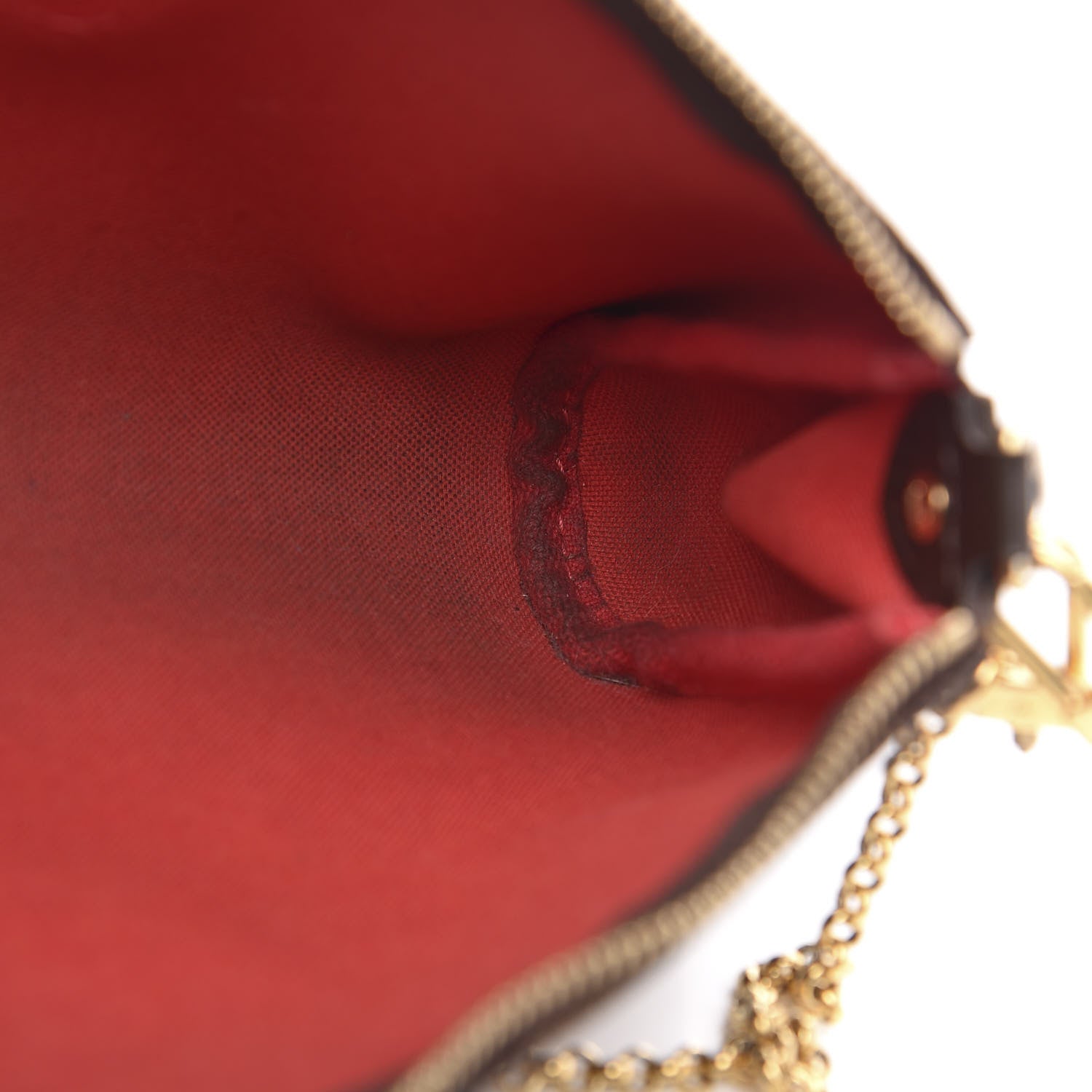Louis Vuitton Damier Ebene Eva Clutch 6 of 12