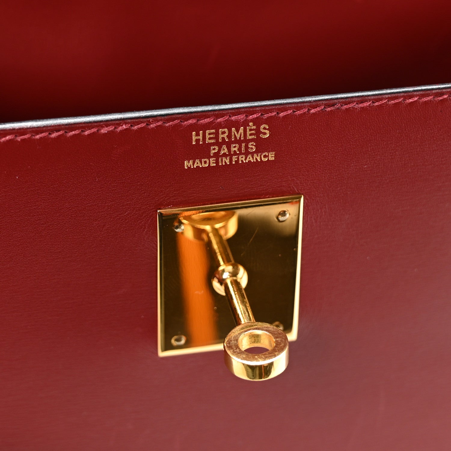 Hermes Box Kelly Sellier 32 Rouge H 5 of 9