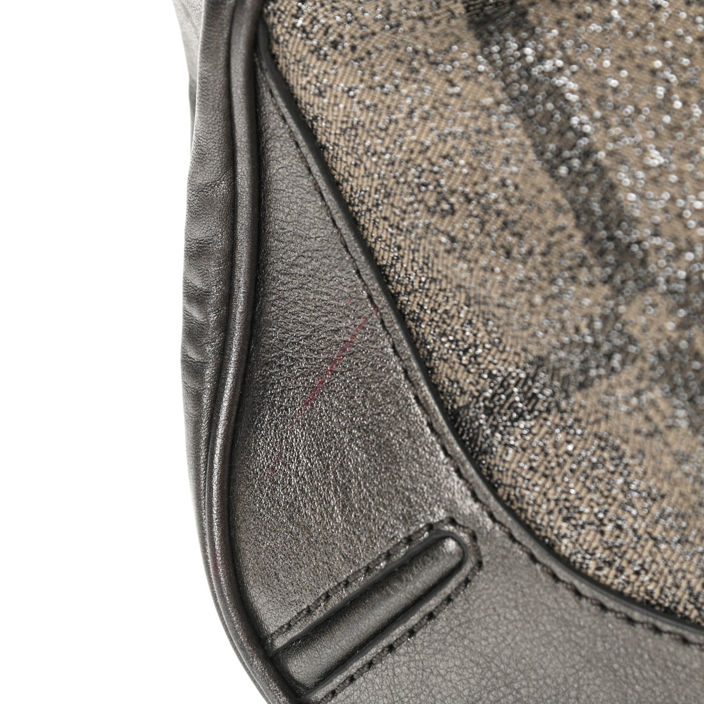 Shimmer Check Fairby Hobo Pewter