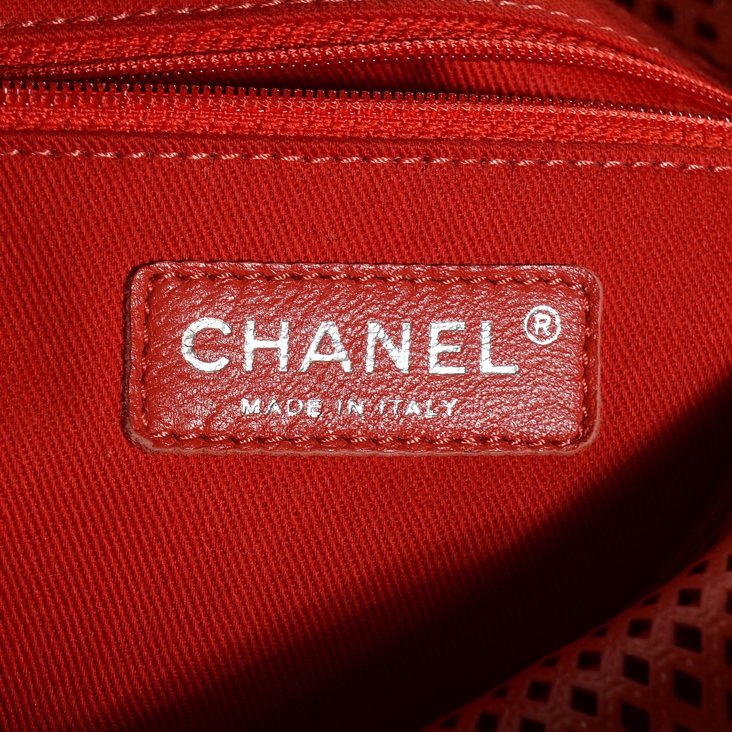 Chanel Perforated Calfskin Up In The Air Flap Red 7 of 8