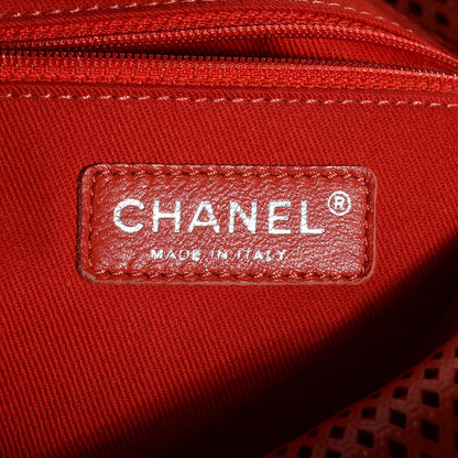 Chanel Perforated Calfskin Up In The Air Flap Red 7 of 8