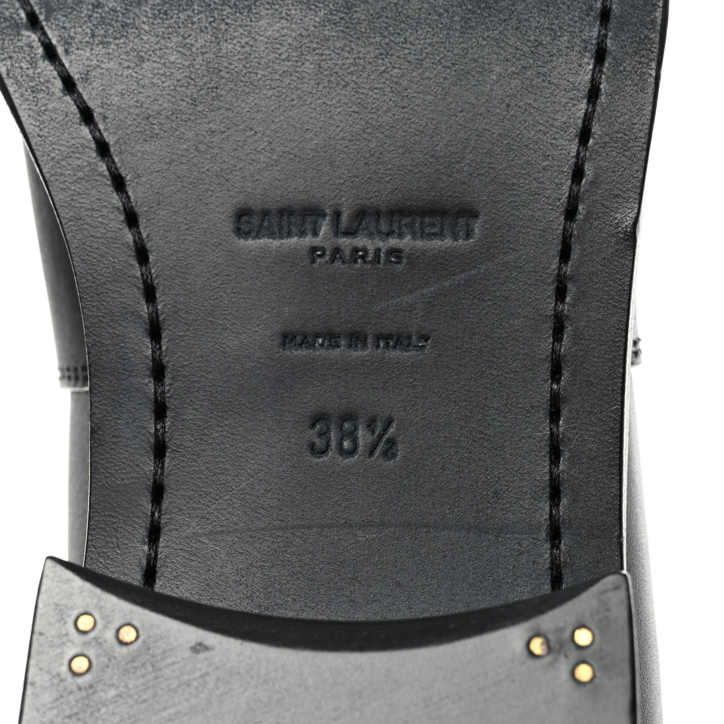 Calfskin Kate 105 Western Knee High Boots 38.5 Black