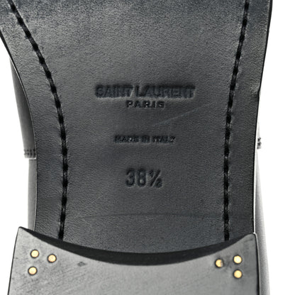 Saint Laurent Calfskin Kate 105 Western Knee High Boots 38.5 Black 7 of 8