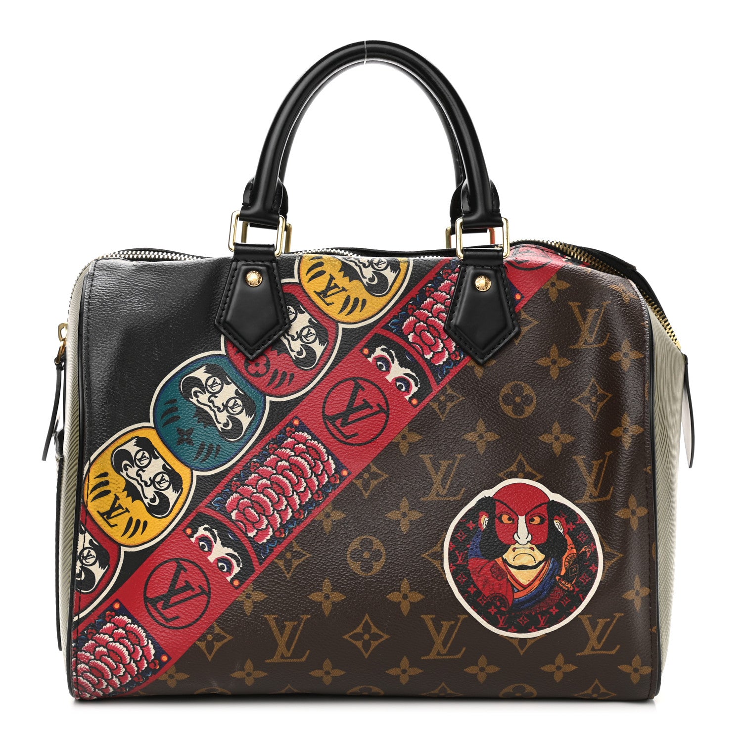 Louis Vuitton Monogram Kabuki Speedy 30 1 of 10