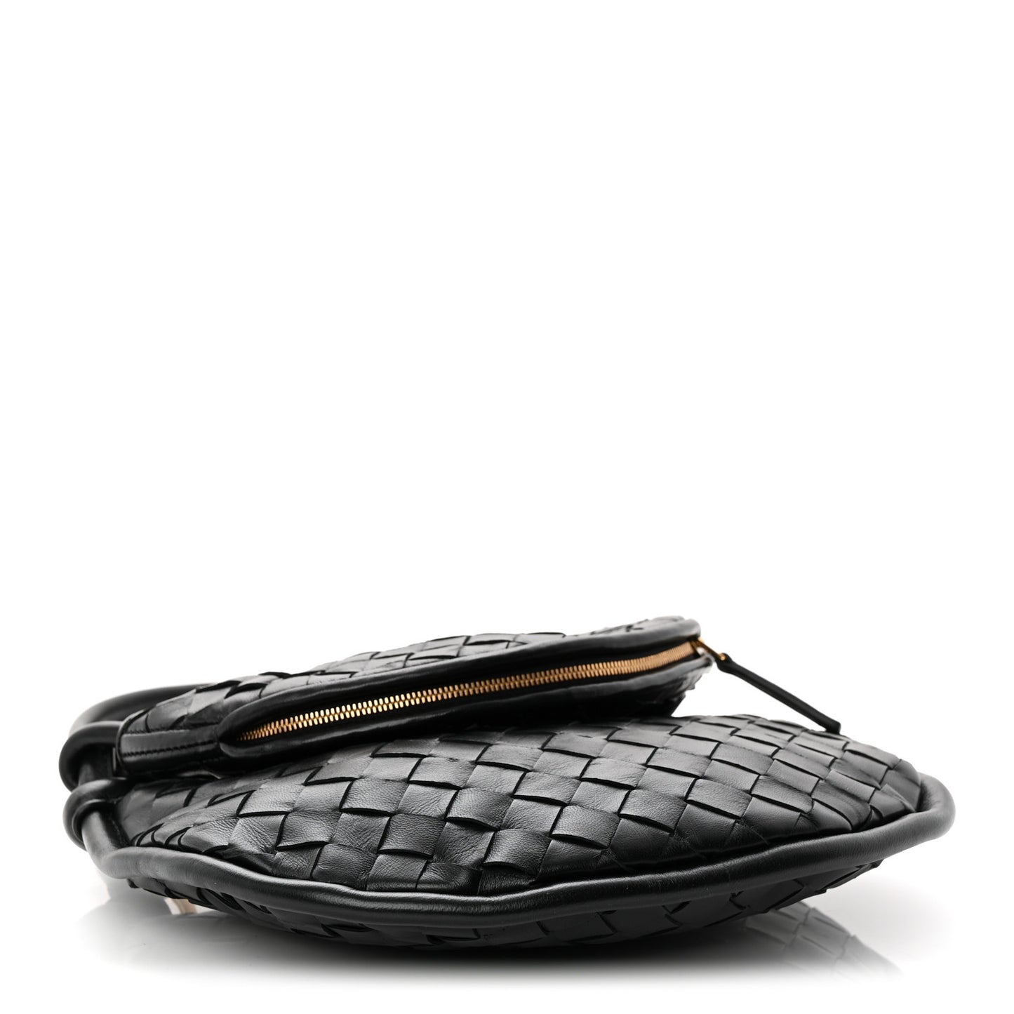 Nappa Intrecciato Small Gemelli Black