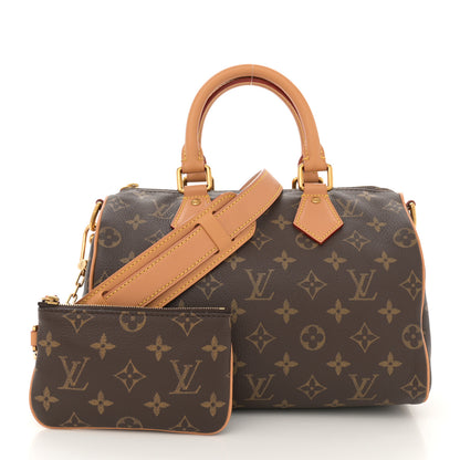 Louis Vuitton Calfskin Monogram Speedy P9 Bandouliere 25 3 of 14