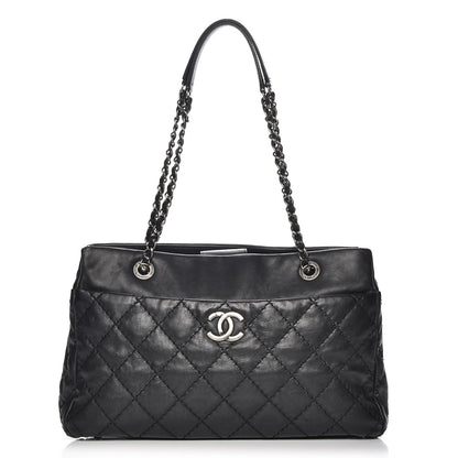 Chanel Calfskin Medium Stitch It Tote Black 1 of 7