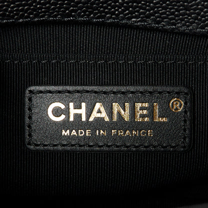 Chanel Caviar Quilted Small Chain Around Boy Flap Black 6 of 10