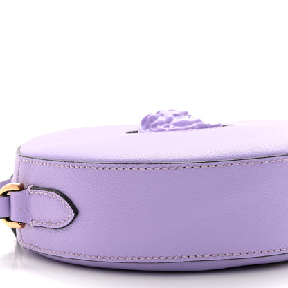 Versace Calfskin La Medusa Round Camera Bag Lilac 8 of 9