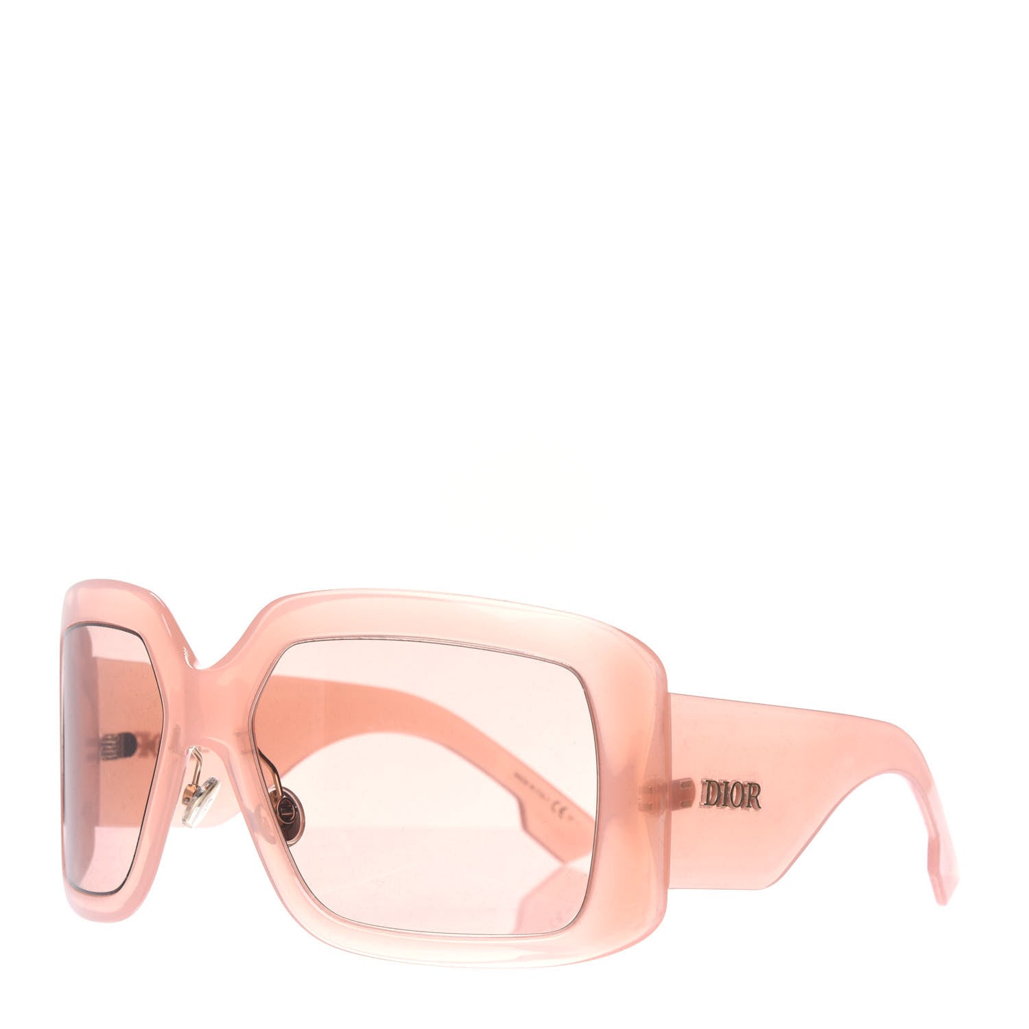 Christian Dior Acetate DiorSo Light 2 Shield Sunglasses Pink 1 of 4
