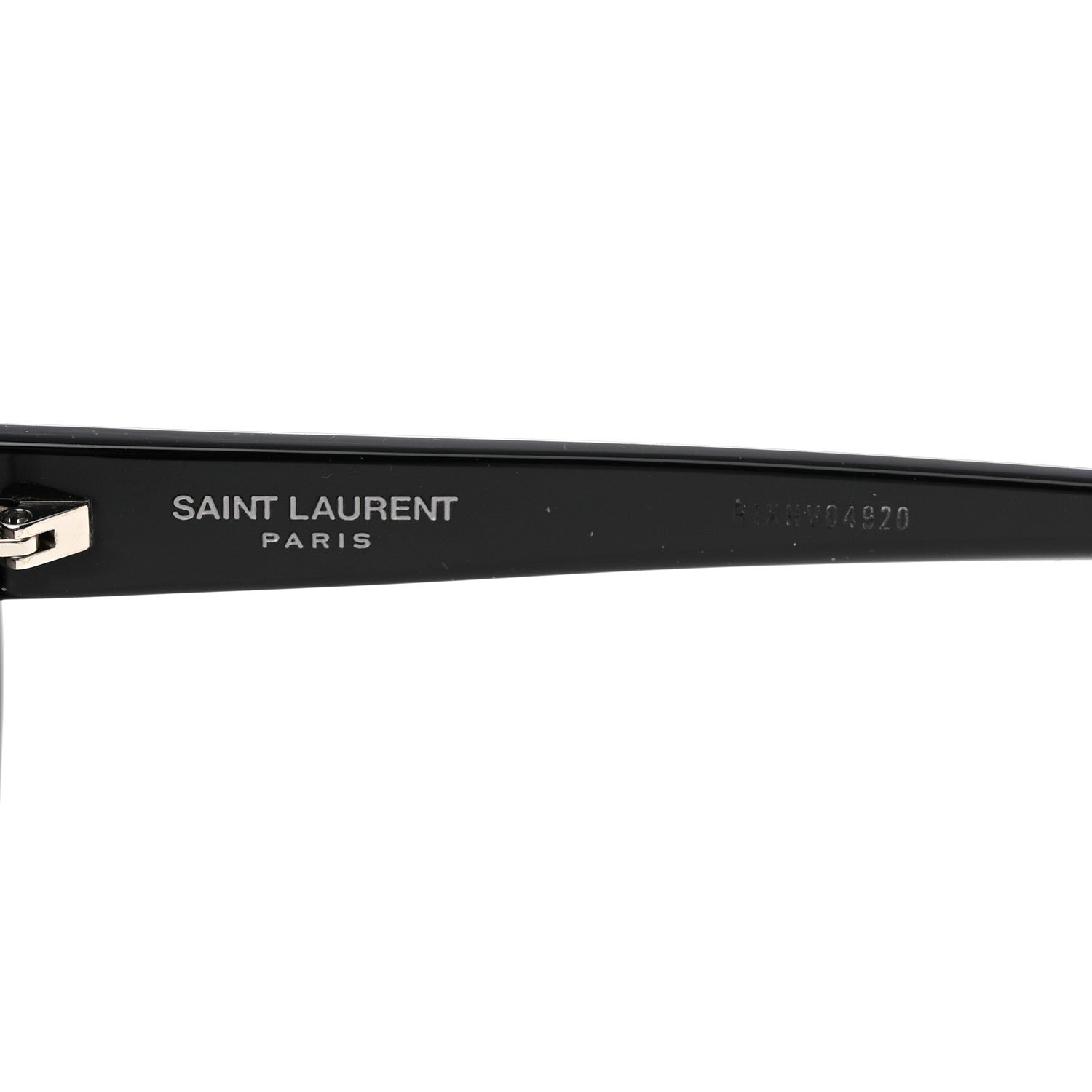 Saint Laurent Acetate Mica Cat Eye Sunglasses SL 276 Black 6 of 7