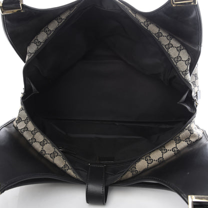 Gucci Monogram Jackie Shoulder Bag Navy 5 of 15