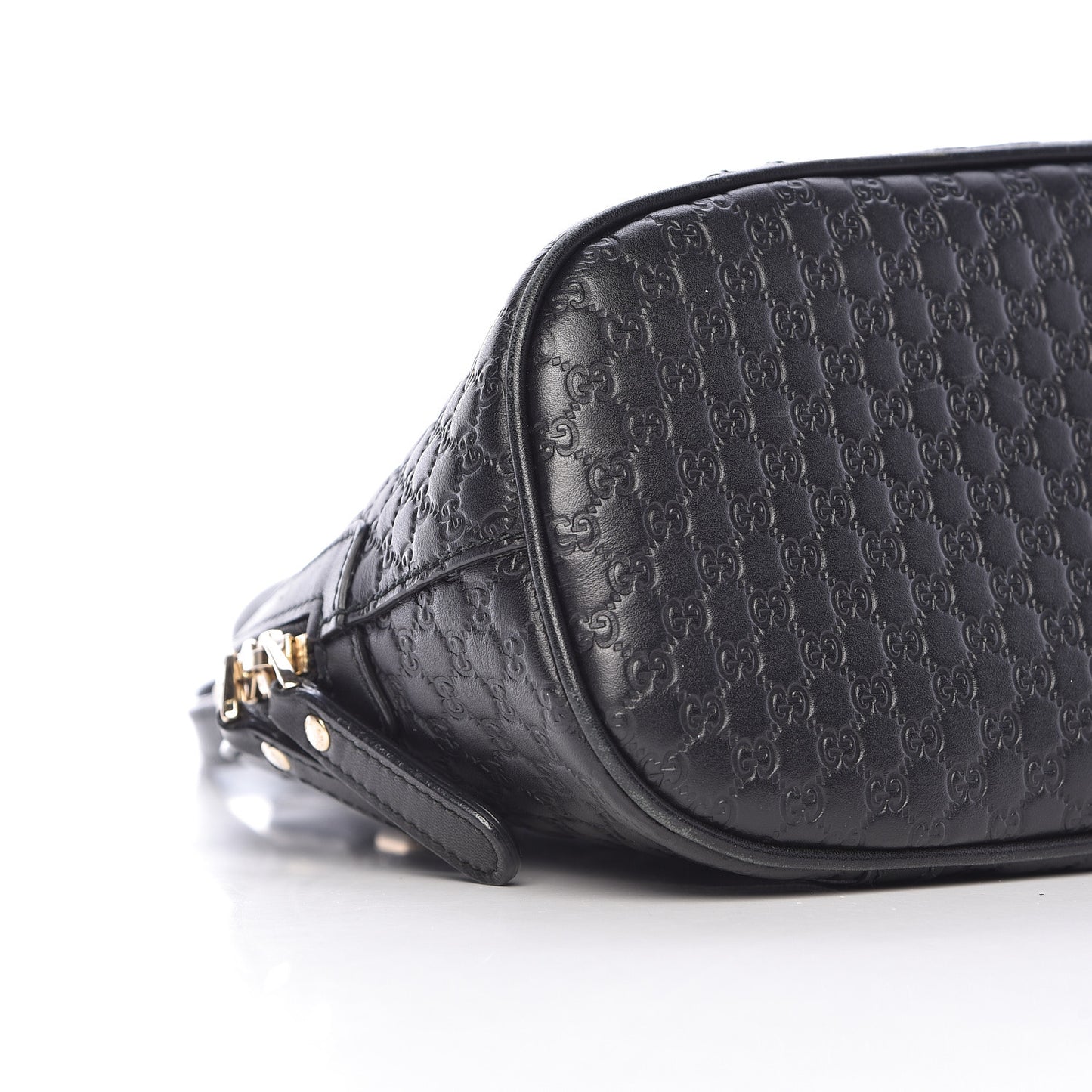 Microguccissima Mini Dome Bag Black