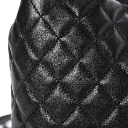 Chanel Lambskin Quilted Small Urban Spirit Backpack Black 10 of 12