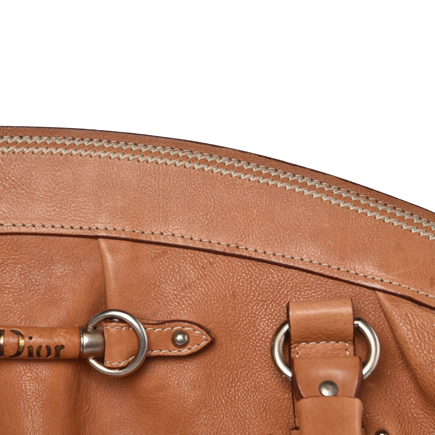 Calfskin Saddle Bowler Tan
